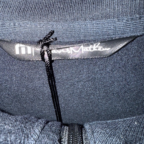 NWT - Branded Travis Mathew Black 1/4 Zip Newport Fleece - Small - Picture 6 of 8